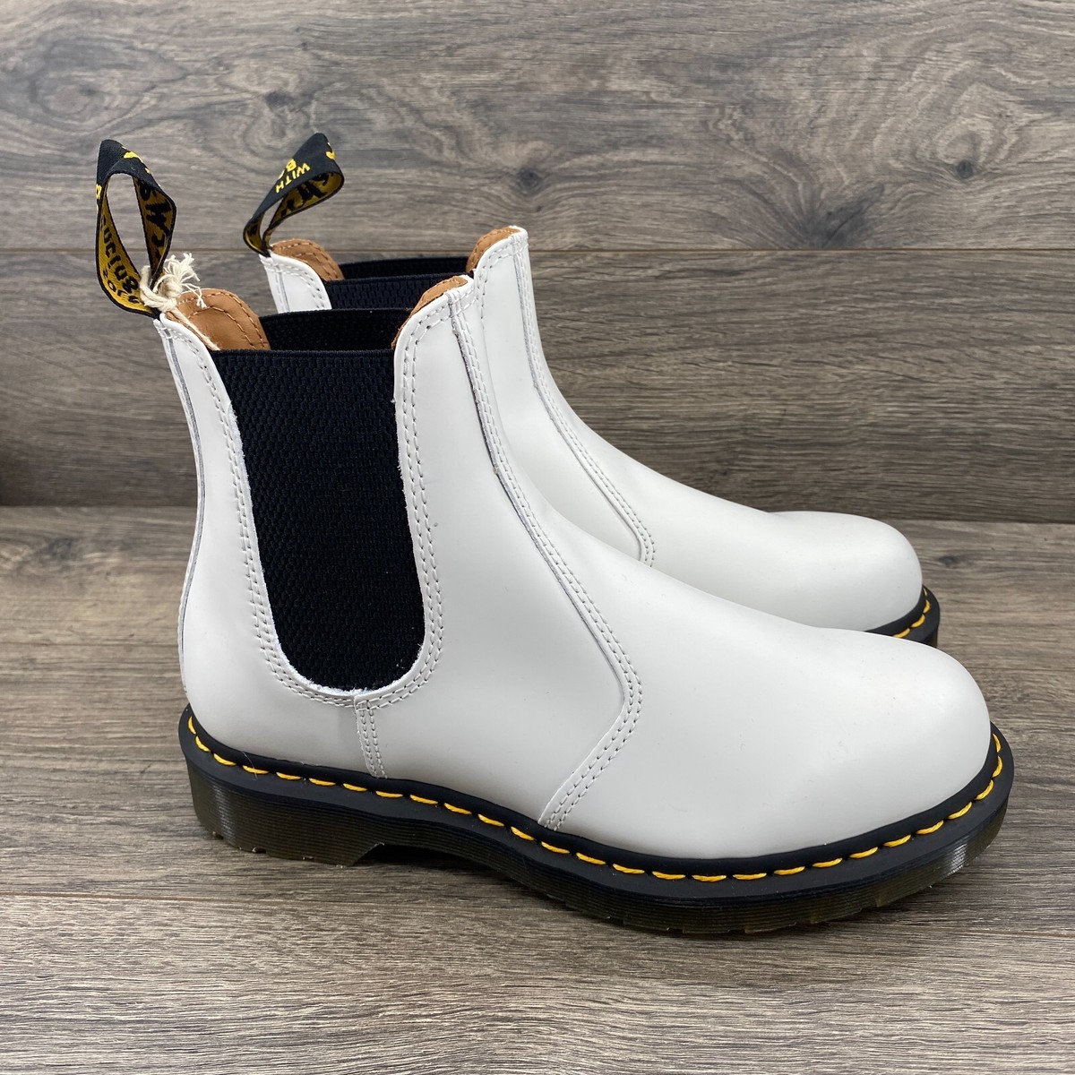 Dr Martens Chelsea Botines Martens 2976 Para Hombre Negros Y