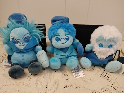 Disney Park Haunted Mansion Wishables 3 Characters The Hatbox Ghost, Phineas Gus