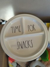 Rae Dunn Baby/Toddler Plates Set