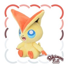 Victini 494 PLUSH Pokemon Fit 6" Toy Pokemon Japan Original NEW WITH TAGS