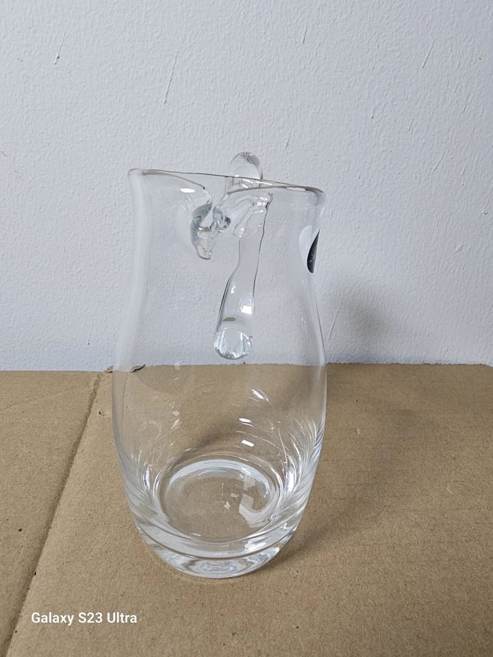 Luigi Bormioli Michelangelo Crema Vidrio Transparente 8 OZ Pegatina Original Foto 3 de 4