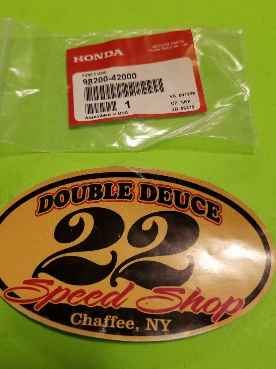 GENUINE Honda NOS 98200-42000 FUSE, MINI (20A) | eBay