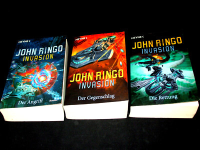 John Ringo - 3x: Invation - Der Angriff + Gegenschlag + Die Rettung - Bd 2 3 + 4