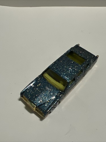 1990 Hot Wheels City Mayor Lincoln Limousine Blue Glitter Die Cast Car - Picture 2 of 6