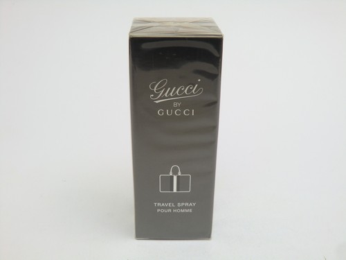 Gucci by Gucci Pour Homme Travel EDT Spray 30 ml - 1,0 once nuovo con scatola sigillato IMBALLO ORIGINALE - Foto 2 di 9