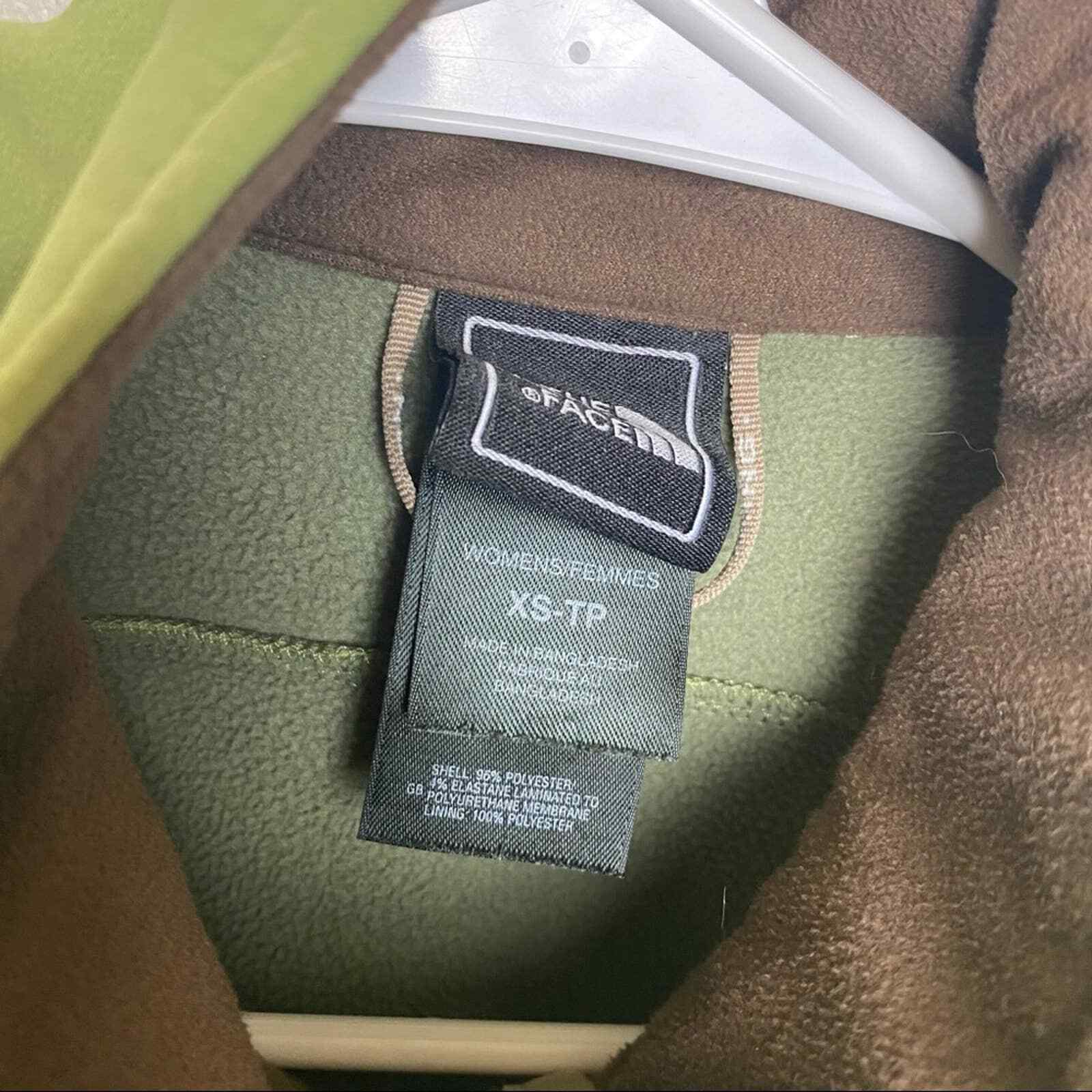 North Face Soft Shell Green Jacket - image 2