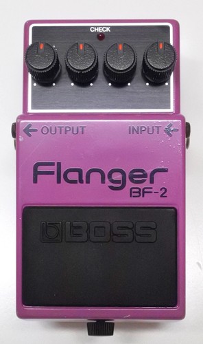 BOSS BF-2 Flanger Guitar Effects Pedal MIJ 1983 #434 DHL Express or EMS