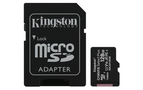 32GB 64GB 128GB Class 10 SDXC Phone Memory Card & Adapter Kingston Micro SD Card - 第 1/7 張圖片