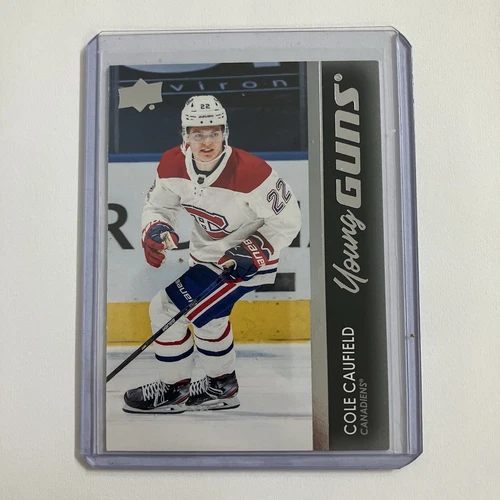 2021-22 Upper Deck Cole Caufield Young Guns YG #201 Rookie Rc Canadiens NM