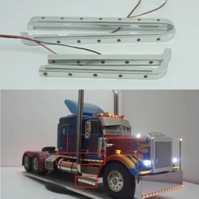 LED Light Side Lamp Strip for 1/14 Tamiya RC Truck 56301 King Hauler