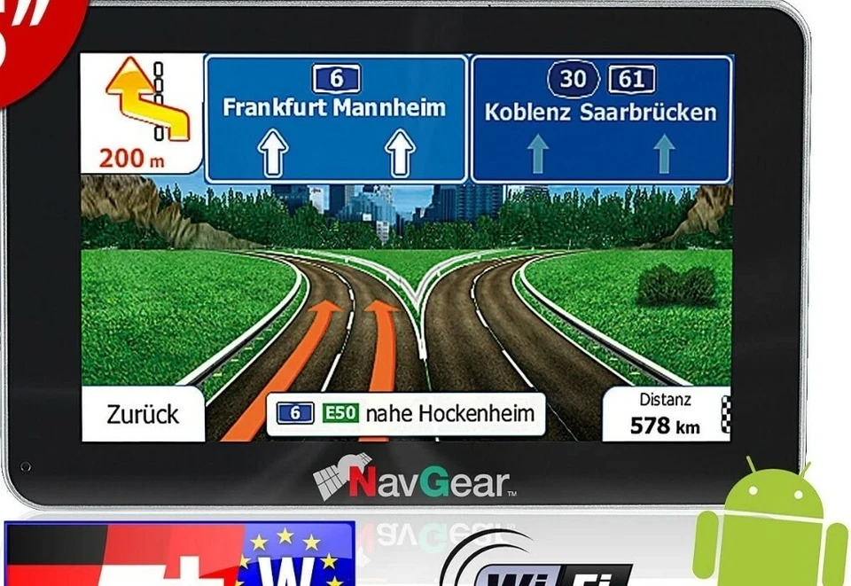 LKW Auto  Navigationsgerät Android  - Bild 2 von 4