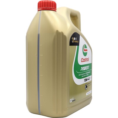 Castrol POWER1 4T 10W-40 オイル 4L×2本 送料無料 Castrol POWER1 4T 10W-40 10W40 4 Stroke Motorcycle Engine