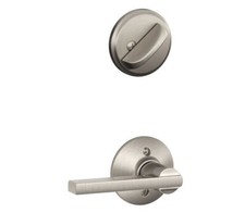 Schlage Latitude Single Cylinder Interior Pack F59LAT619 Satin Nickel