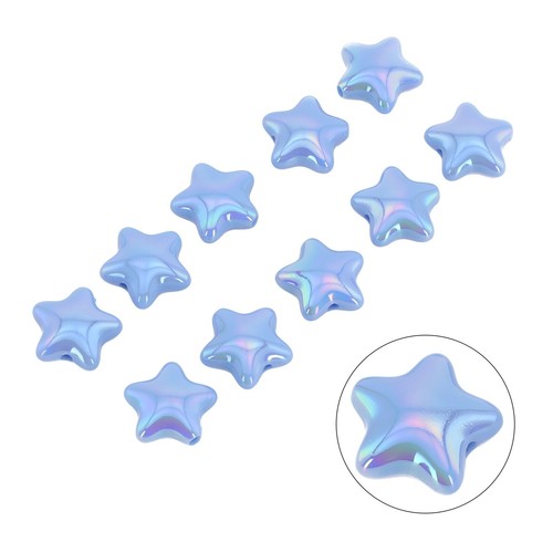 Colorful Star Bead Earrings Necklace Hair Rope Accessories Jewelry Making - Picture 7 of 58