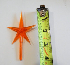 Ceramic Christmas Tree Large  4  Orange Star ...