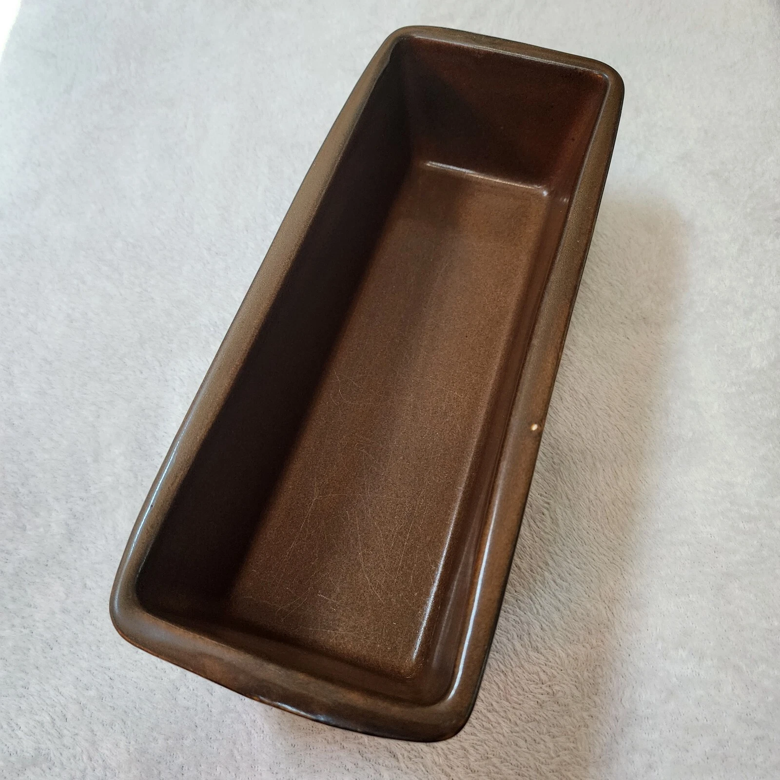 Gerzit Stoneware Ceramic Baking Dish Bread Loaf Pan 1980s Vintage Germany