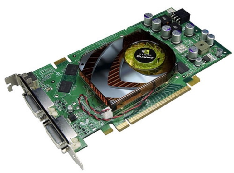 HP NVidia Quadro FX3500 256MB PCI-E x16 Dual DVI VGA, 412835-001