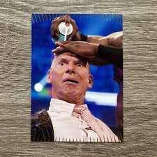 2007 Topps WWE Action Bald Billionaire Mr McMahon #88 Vince CEO Cream