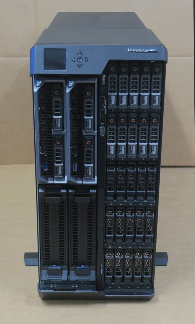 Dell PowerEdge VRTX Tower 6TB Storage 2x M640 2x Silver 4215