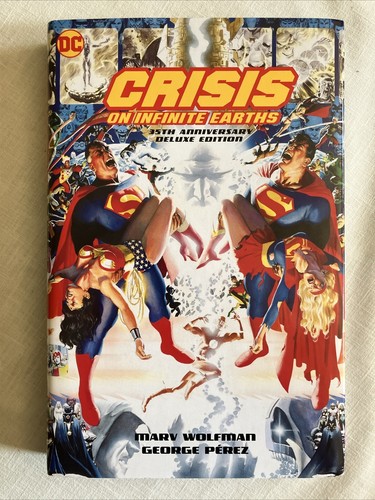 Crisis on Infinite Earths 35th Anniversary Deluxe Edition Hardcover HC Perez NEW