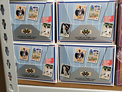 (1) Vintage 1991 Upper Deck Baseball High Series Jumbo Box Find the Hank Aaron