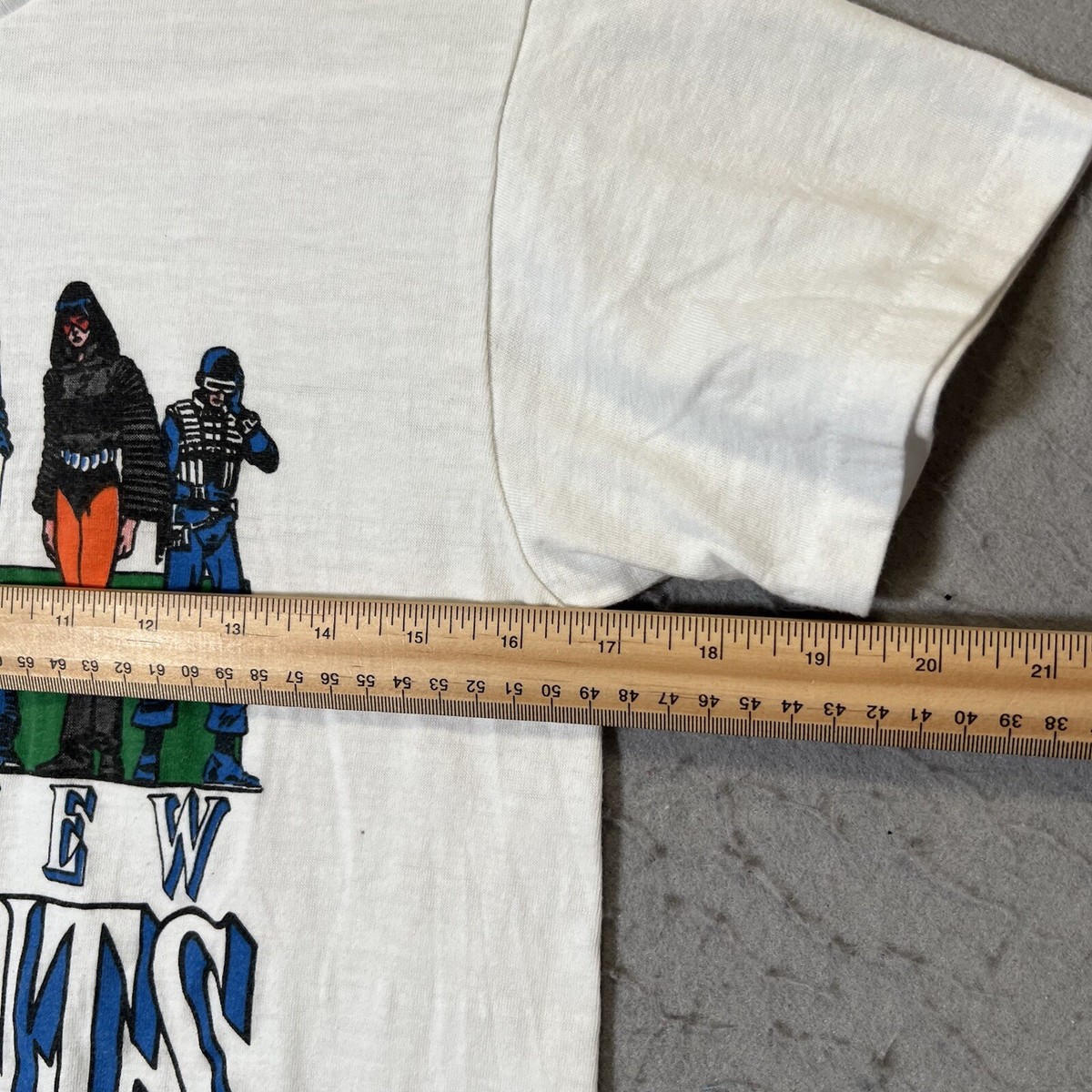 A1 Vintage 1987 Marvel Comics The New Mutants T Shirt Adult Medium