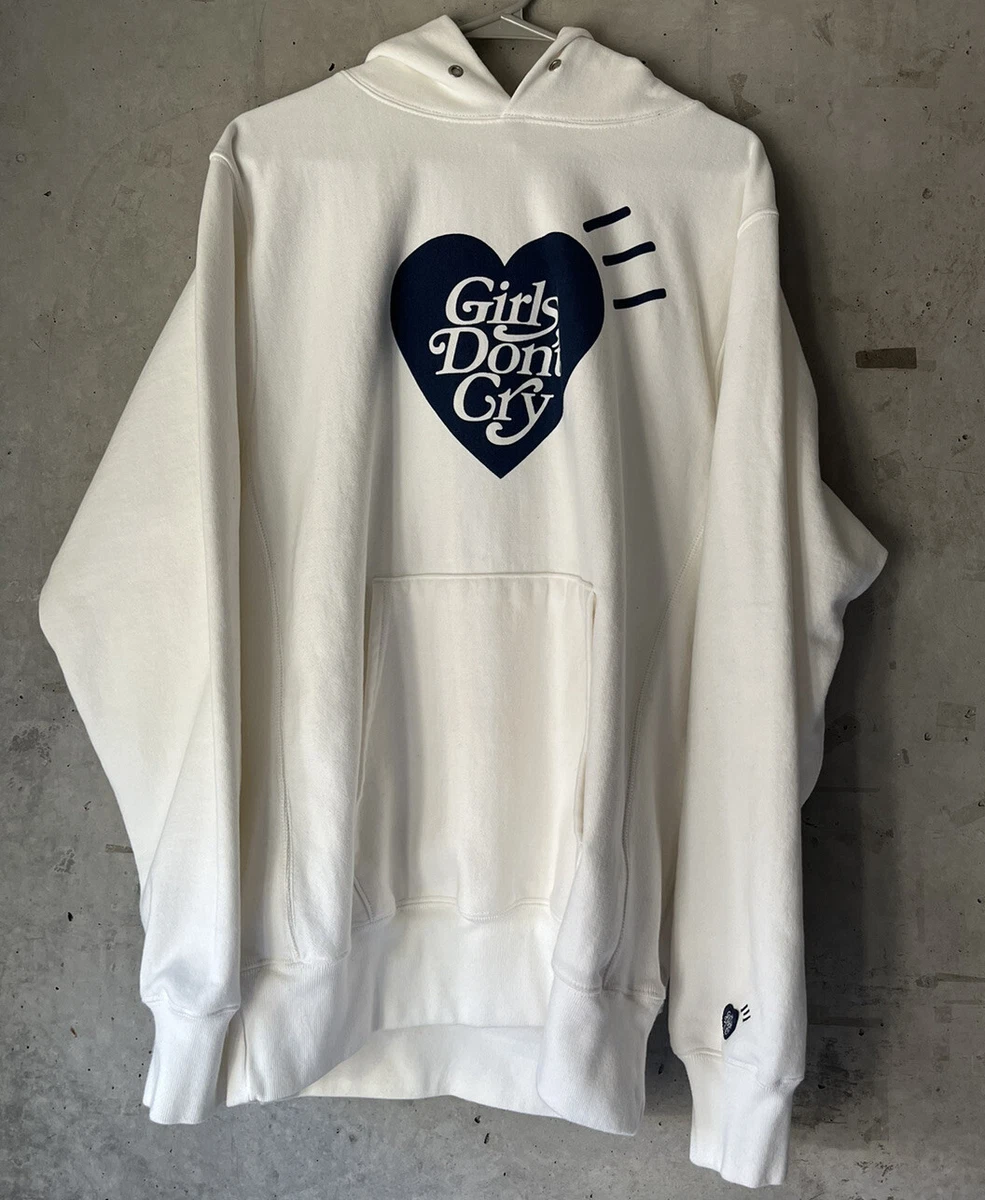 Human Made Girls Don’t Cry Kyoto Exclusive Navy Blue Hoodie (Large)