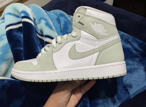 air jordan 1 high seafoam damaged box