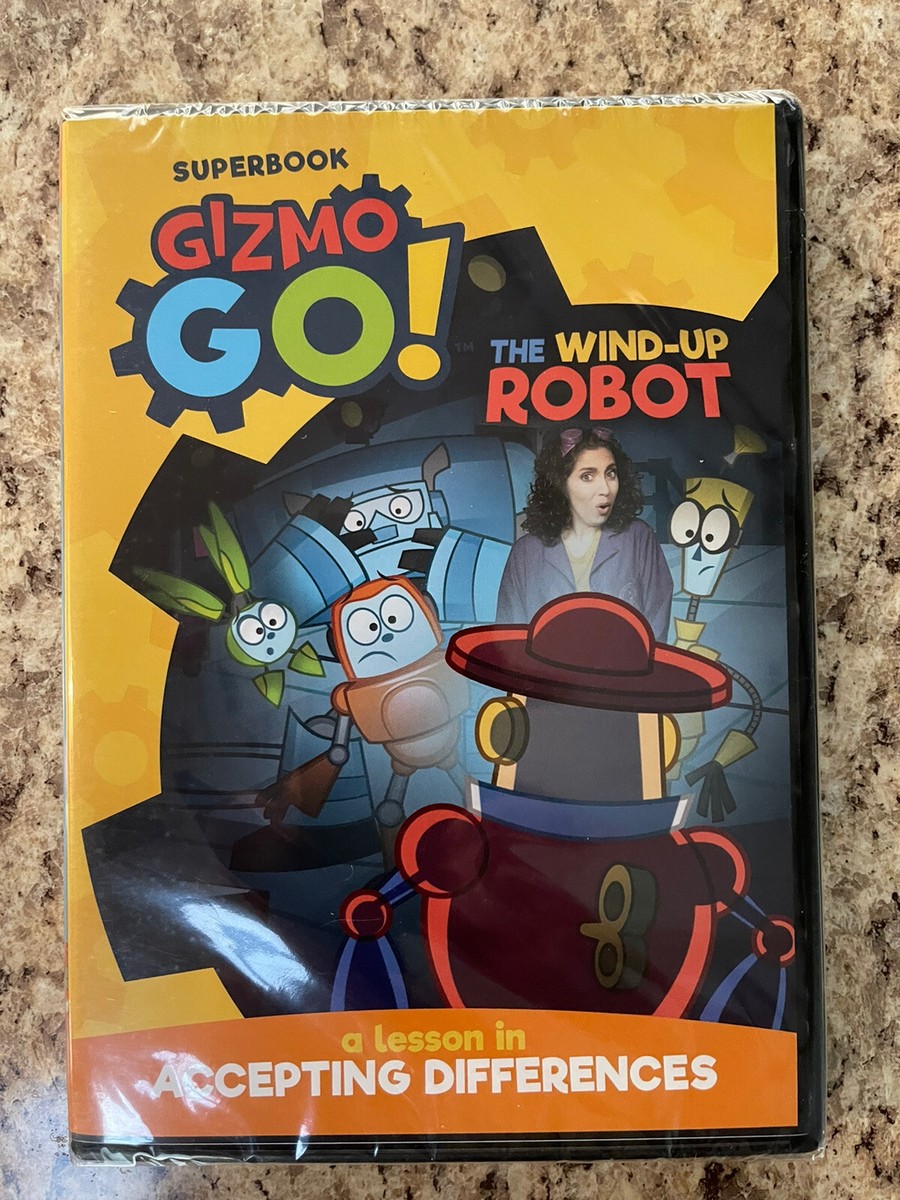 Up We Go! シリーズ DVD 2, 3, 4巻 Gizmo Go NEW DVD #5 The Wind Up Robot Accepting Differences