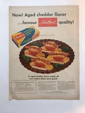 1953 Sealtest Process Cheese Spread, Cycla-Matic Frigidaire Vintage Print Ads
