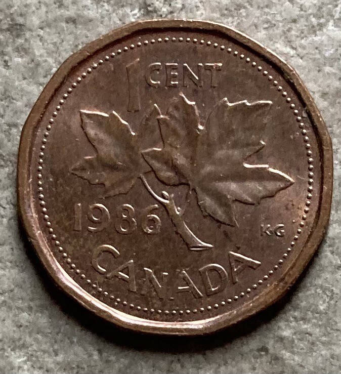Vintage 1986 Canadian Penny 1 Cent Canada | eBay