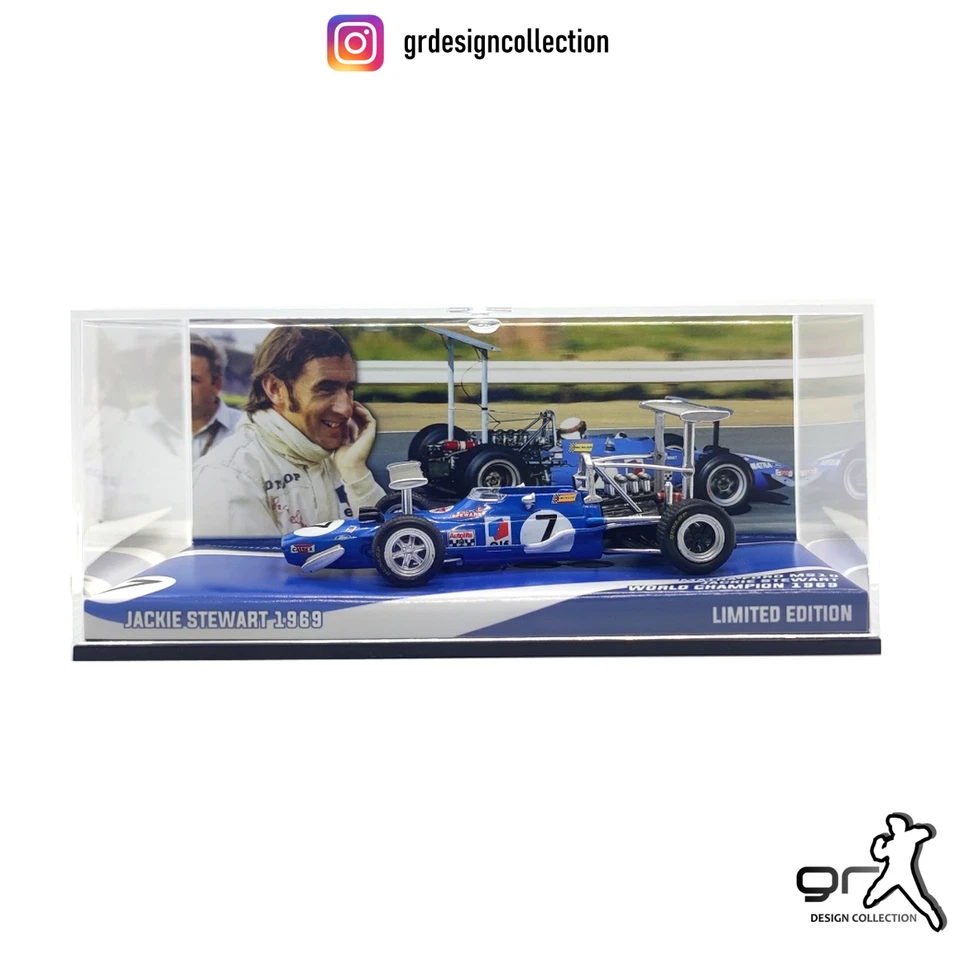 Jackie Stewart - Matra Ford MS10 - F1 World Champion 1969 / Altaya - IXO / 1:43 - Immagine 2 di 4