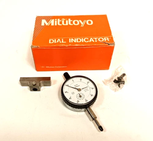 Mitutoyo Dial Indicator 2046F Meter 0.01mm Meter 0 - 90 Shock Proof