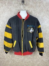 Vintage Disney Mickey Mouse  Co. Donnkenny Puffer Coat Jacket Reversible Adult