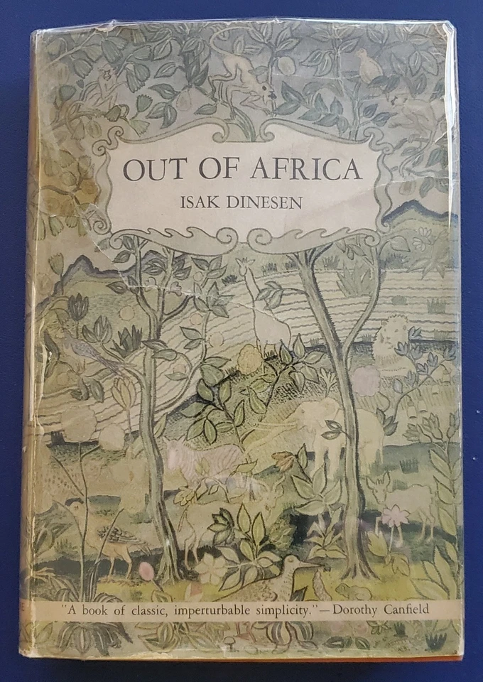 OUT OF AFRICA - Isak Dinesen 1938 1st edition with $2.75 dust jacket - Image 2 of 4