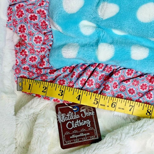 Matilda Jane Frozen Pond Pillow Sham Once Upon A Time Fall 2016 Soft Fleece NWT - Picture 3 of 7
