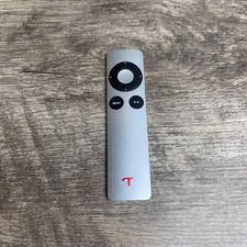 Apple Silver Wireless Infrared 6-Buttons Handheld Remote Control For Apple TV