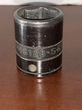 S-K 7/8" 6 Point Impact Socket 46128 1/2" Drive Made in USA