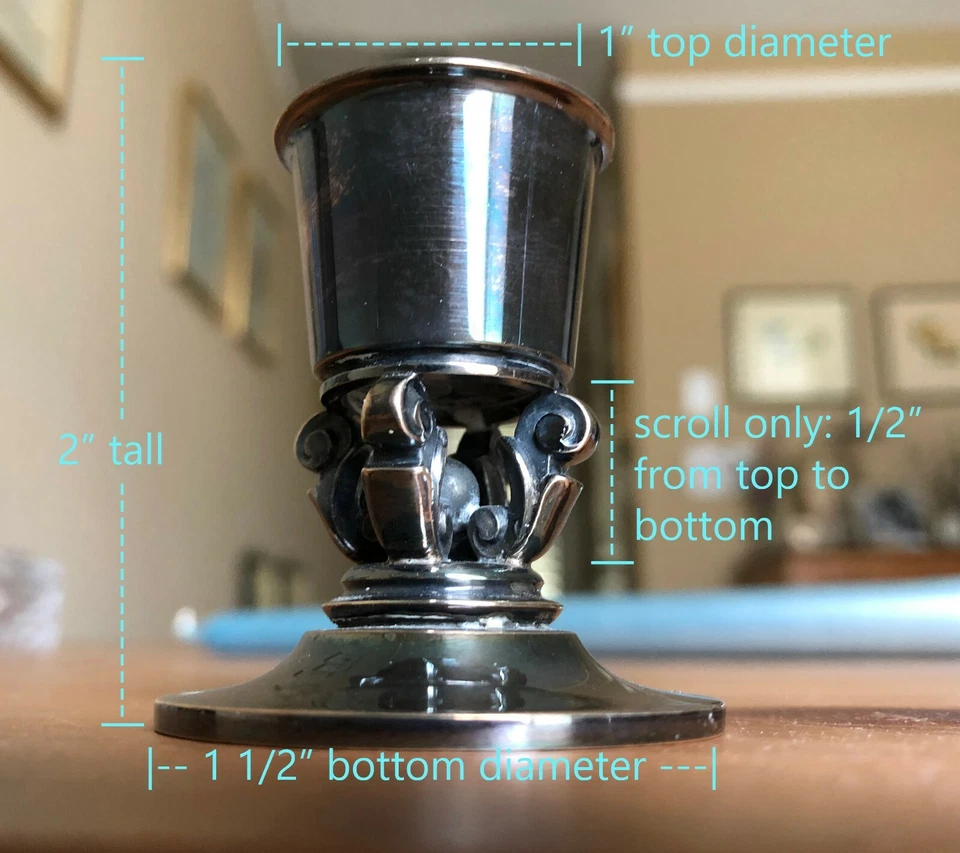 raro ss ÚNICO Danés Dinamarca Escandinavo Georg Jensen Pergamino Johan Rohde 741 Foto 2 de 4