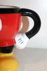 DISNEY Theme Parks MICKEY MOUSE Red SHORTS Gloves SHOES Ceramic MUG Signed — photo 6