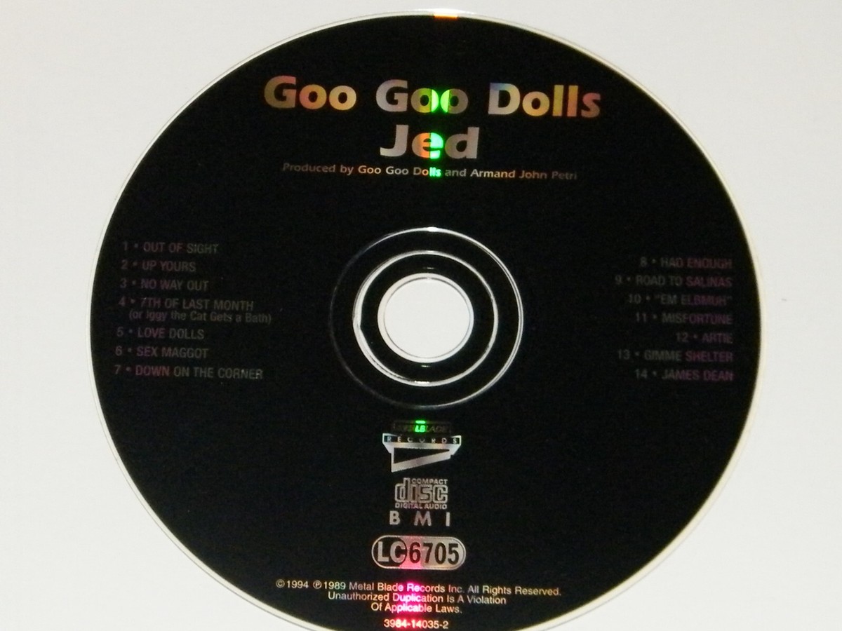 The Goo Goo Dolls - Jed (1997) for sale online | eBay