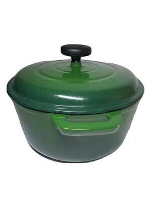 Tramontina 3.5-Quart Enameled Cast-Iron Round Dutch Oven Used
