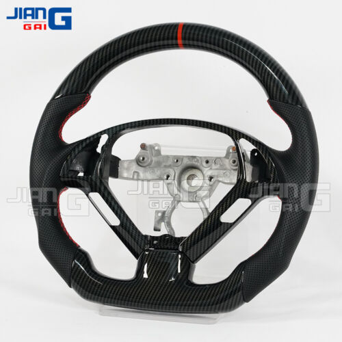 Hydro Dip Carbon Fiber Steering Wheel For Infiniti G37 G37X 2008-2013 with Trim - Bild 3 von 13