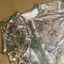 Game Winner Men’s Performance  T Shirt Realtree Camo Camouflage 3XL Hunting