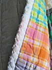 Colorful vintage patchwork quilt — photo 4