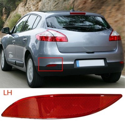 Stoßstangen Reflektor für Renault Megane III Fluence Links Hintere Stoßstange