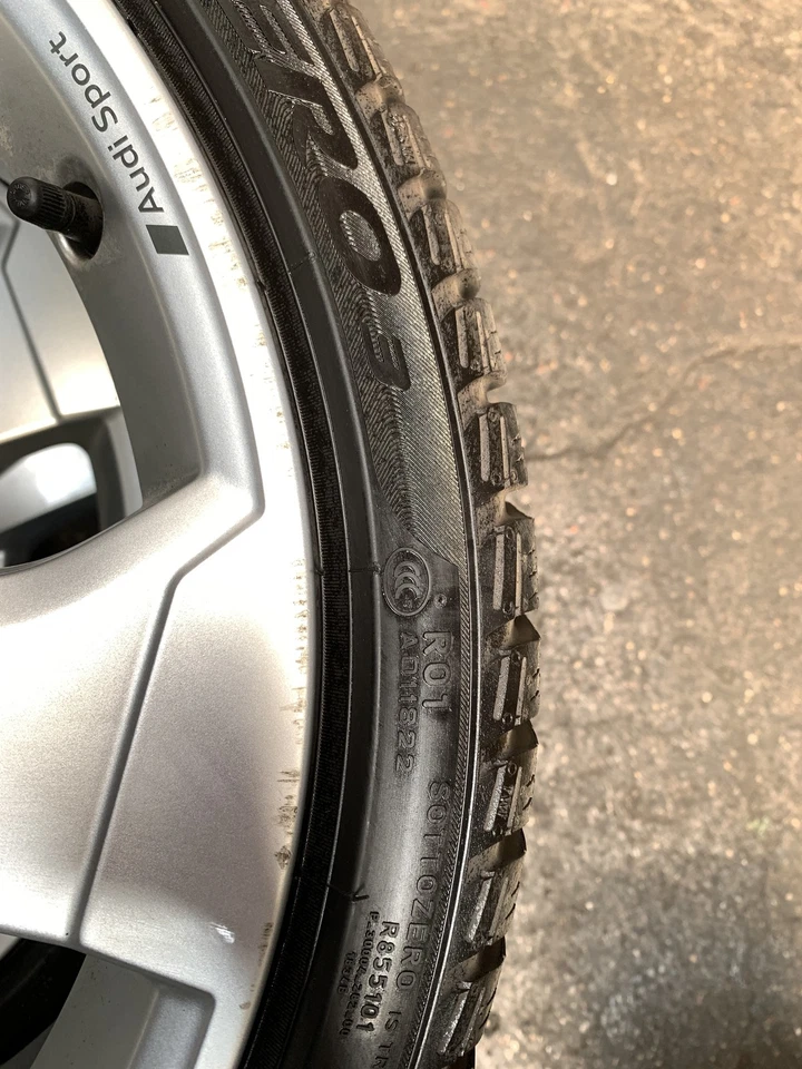 4 Orig AUDI Winterräder Rotor 235/35 R19 91V A3 S3 8V 8V0601025ES 3154 - Bild 4 von 4