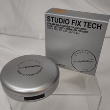 MAC Studio Fix Tech Foundation C4 Full Size .35oz 10g New In Box Cream to Powder