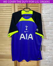 TOTTENHAM HOTSPUR JERSEY AWAY FOOTBALL SOCCER SHIRT 2022-2023 NIKE MENS sz 2XL