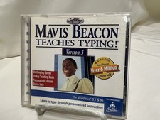 Mavis Beacon Teaches Typing Version 3 PC Jewel Case Education Edutainment Game